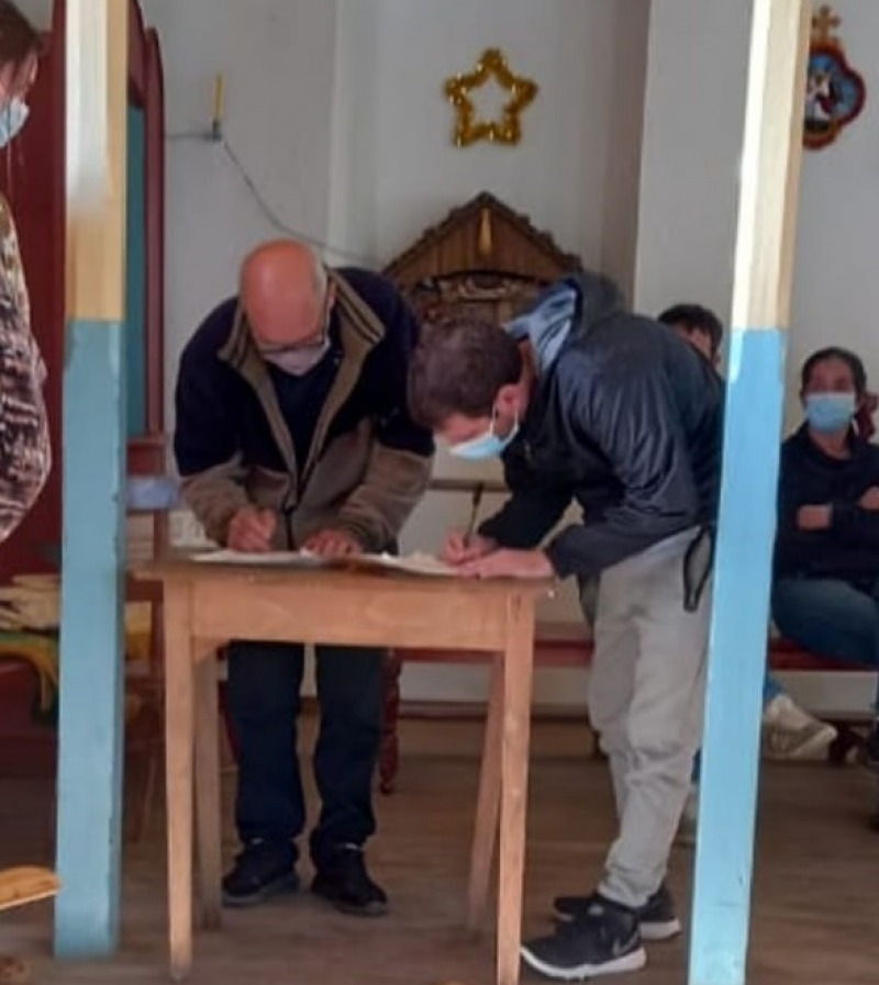 Firman petitorio para avanzar con el traslado de la antena en Nievas